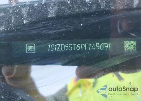 2023 Chevrolet Malibu Fwd 1Lt z USA, uszkodzony, nr VIN 1G1ZD5ST6PF149691